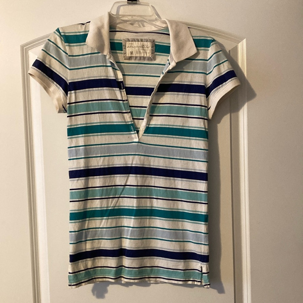 Aeropostale striped Polo Shirt